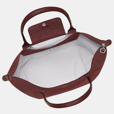 CHÍNH HÃNG - LARGE SIZE - TÚI LONGCHAMP LE PLIAGE GREEN L TOTE BAG - GRN - Túi xách màu đỏ lựu