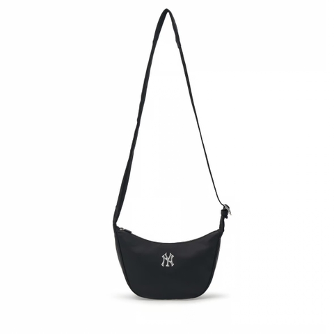 Túi MLB Basic Nylon Sportive Crossbody Bag New York BLACK - Túi xách màu đen