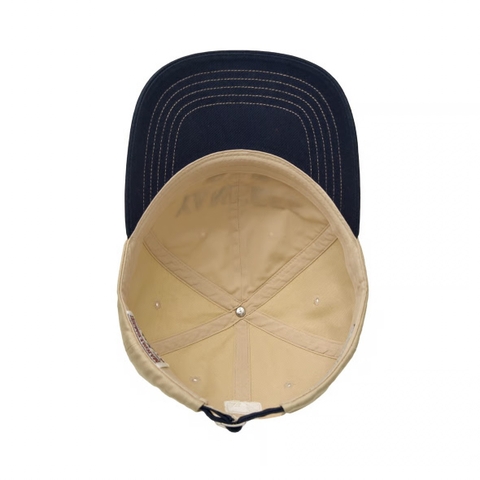 CHÍNH HÃNG - MLB Newyork Yankees Varsity Lettering Colorblock Unstructured Ball Cap - Mũ lưỡi trai nón kết tone be