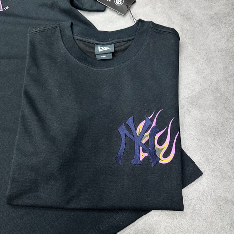 ÁO NEW ERA FLAME TÍM T-SHIRT