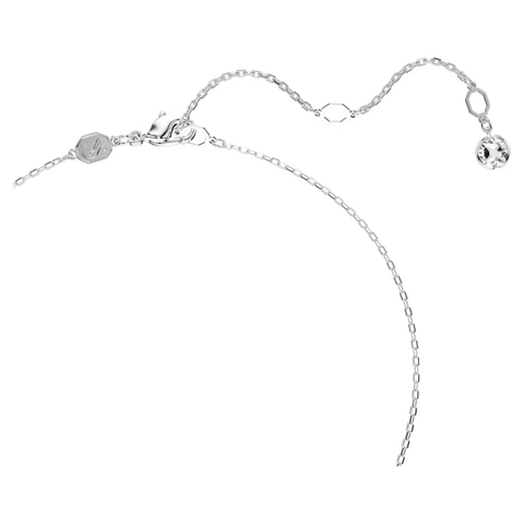 SWAROVSKI Connexus pendant (Mixed cuts, `Love is around`, White, Mixed metal finish) - Dây cổ, chuyền, vòng tròn, phối đá pha lê..