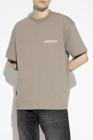 Áo thun Fear Of God FOG - Essentials Chest Logo Tee Desert Taupe SS22