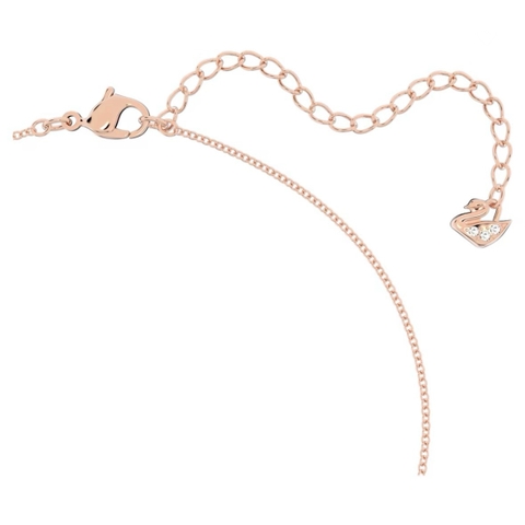 SWAROVSKI Lilia necklace (Butterfly, White, Rose gold-tone plated) - Dây cổ, dây chuyền hoạ tiết bướm - JEWELRY NECKLACE