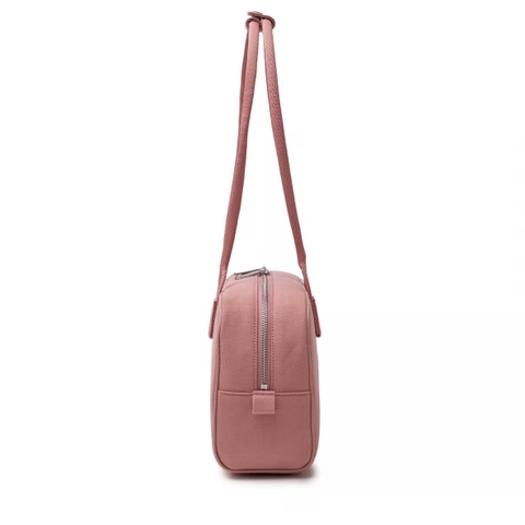 Túi MLB Varsity Cursive Denim Shoulder Bag LA Dodgers Pink - Túi xách, đeo vai màu hồng