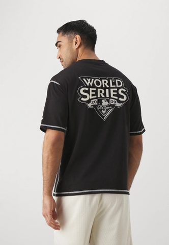 Áo New Era LA Dodgers World Series Oversized T-Shirt BLACK Đen