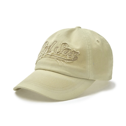 MLB Varsity Cultive Washing Stitch Unstructured Ball Cap B Red Sox - Mũ lưỡi trai, nón kết màu cát vàng