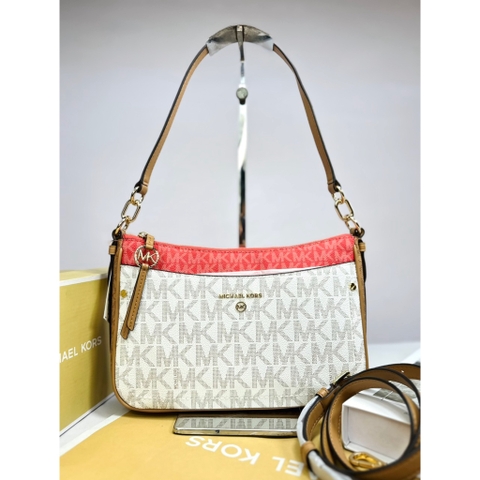 Túi MK Michael Kors Jet Set Charm Vanila mix color Crossbody Bag