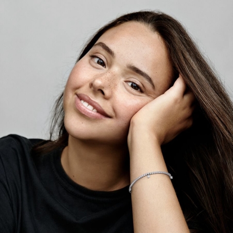 PANDORA Sparkling Drops Tennis Bracelet (Sterling Silver, Zirconia) - Vòng/ lắc tay bạc 925, đính đá CZ trắng