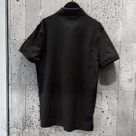 ÁO TOMMY BASIC BLACK POLO SHIRT