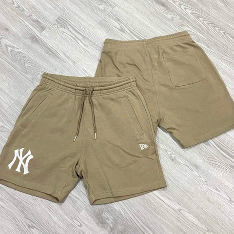 QUẦN NEW ERA MLB BASIC BROWN SHORT PANT