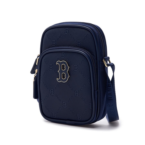 Túi MLB PU Diamond Monogram Boston Red Sox Cross Bag 7ACRMDD4N-43NYD Màu Xanh Navy