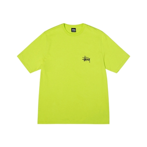 ÁO THUN STUSSY BASIC KEYLIME T-SHIRT