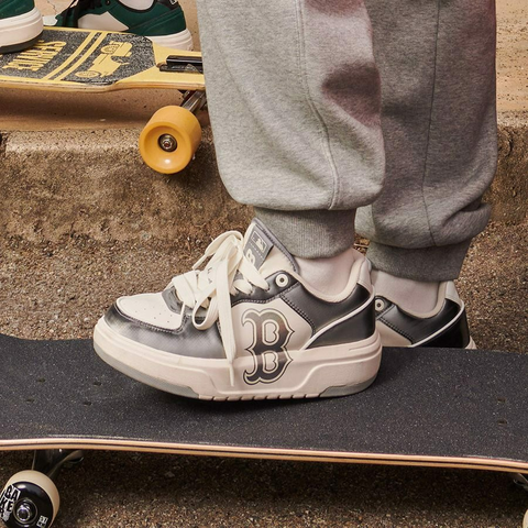 GIÀY MLB Chunky Liner Hologram B Silver Grey