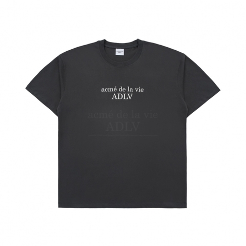 ÁO ADLV CIRCLE SYMBOL BASIC LOGO BLACK T-SHIRT