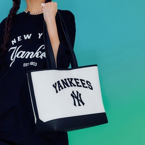 TÚI TOTE MLB CANVAS YANKEES