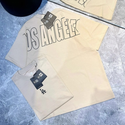ÁO NEW ERA LOS ANGELES BEIGE T-SHIRT