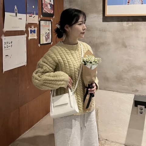 FIND KAPOOR MARTY BAG 18 (18x12x7cm) CROCO - BLACK - Túi đeo chéo, quai xách, màu trắng, da croc sần