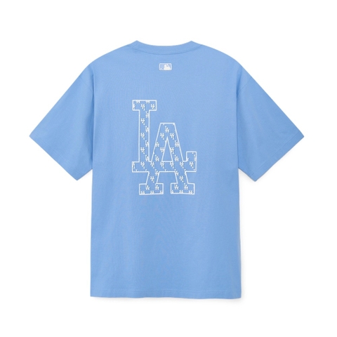 Áo Thun MLB Classic Monogram Big Logo LA T-Shirts 3ATSM0233-07CBL