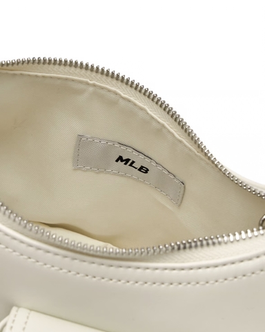 MLB Multi-pocket cargo crossbody / shoulder bag New York Yankees Cream - Túi xách, đeo vai màu kem