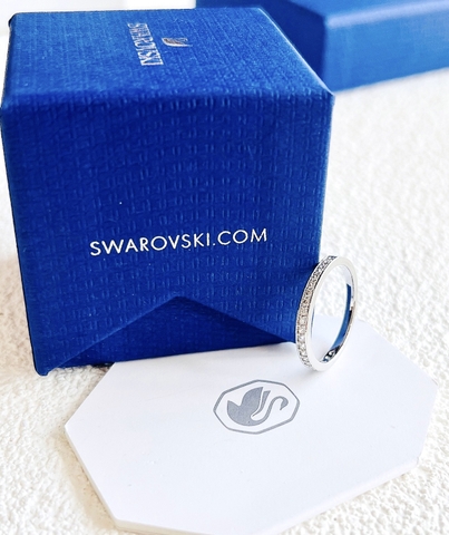 SWAROVSKI Rare ring (White, Rhodium plated) - RINGS - Nhẫn kiểu đơn giản - SWAROVSKI JEWELRY