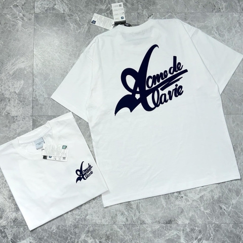 ÁO ADLV BIG LOGO 2 PRINTING SHORT SLEEVE T-SHIRT WHITE