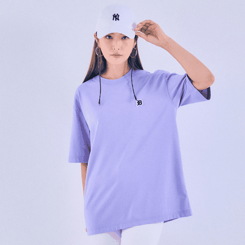 Áo MLB Basic Small Logo (mặt sau trơn)