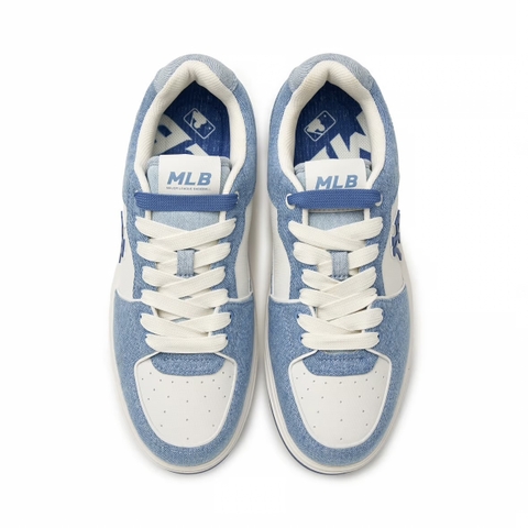 Giày MLB Chunky Liner Denim Basic New York Yankees blue