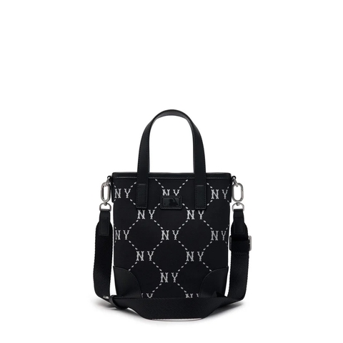 TÚI MLB Diamond monogram jacquard mini cross bag New York Yankees
