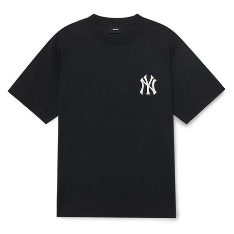 Áo Phông MLB Illusion Clipping NY New York Tshirt 3ATSU2033-50BKS