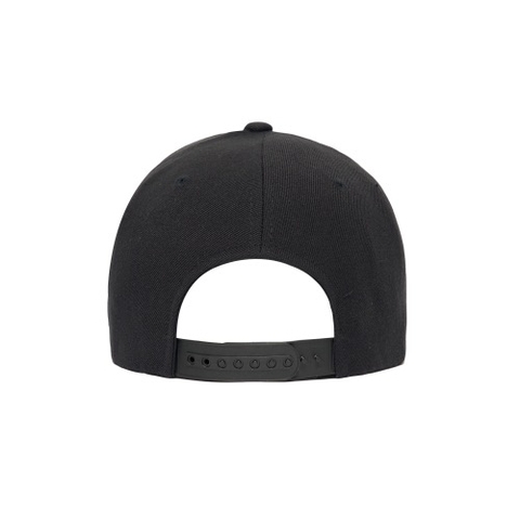 MŨ MLB LOGO NY SILVER BLACK SNAPBACK