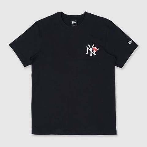 ÁO NEW ERA VALENTINE COUPLE HEART NEYYAN T-SHIRT BLACK