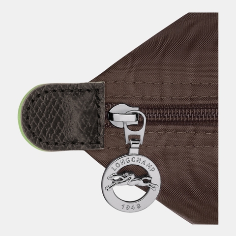 CHÍNH HÃNG - MEDIUM SIZE - TÚI LONGCHAMP LE PLIAGE GREEN M TOTE BAG - MOCHA/MOKA - Túi xách, đeo vai màu nâu đất