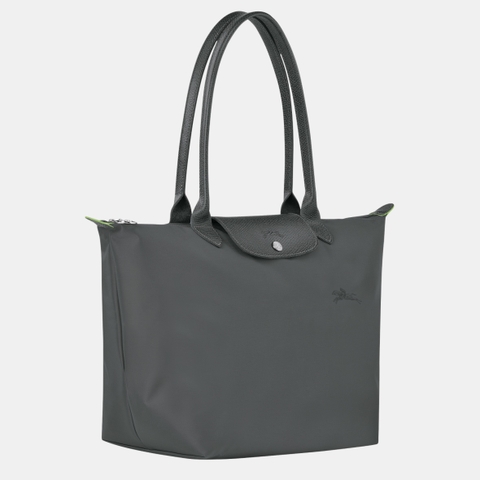 LARGE SIZE - TÚI LONGCHAMP LE PLIAGE GREEN L TOTE BAG - GRAPHITE - Túi xách màu xám than chì