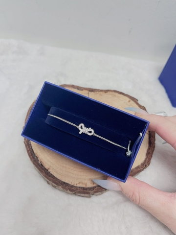 SWAROVSKI Iconic Swan bracelet (Swan, White, Rhodium plated) - Vòng/lắc tay thiên nga trắng - JEWELRY