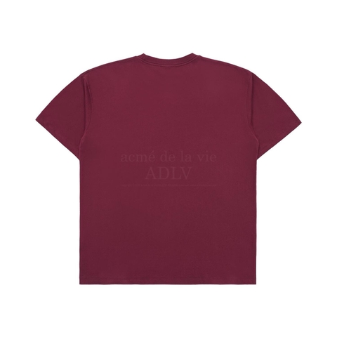 ÁO ADLV VINTAGE OVERLAB BEAR ĐỎ RƯỢU RED WINE T-SHIRT