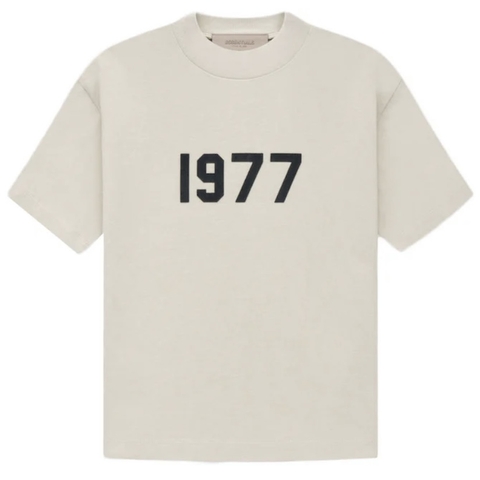 Áo Fear Of God Essentials 1977 Wheat Tee - Áo thun cổ tròn tay lỡ màu lúa mì