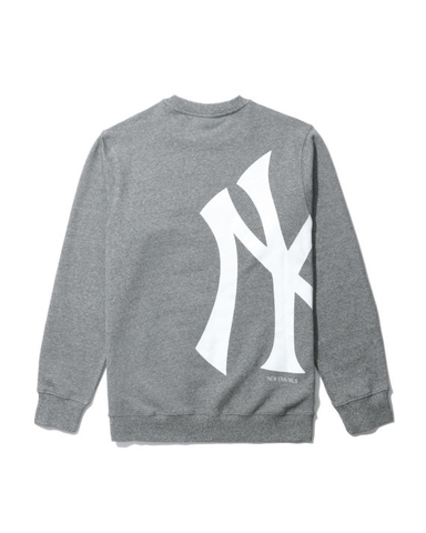 ÁO NEW ERA LOGO PATCH BIGLOGO SWEATSHIRT NEYAN GREY