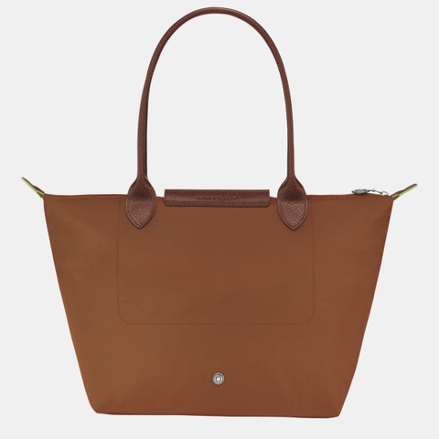 MEDIUM SIZE - TÚI LONGCHAMP LE PLIAGE GREEN M TOTE BAG - COGNAC - Túi xách, đeo vai màu nâu đậm ánh cam