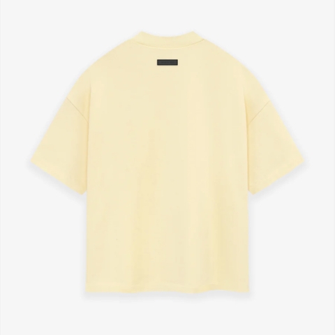 ÁO ESSENTIALS FEAR OF GOD HEAVY CREWNECK TEE YELLOW