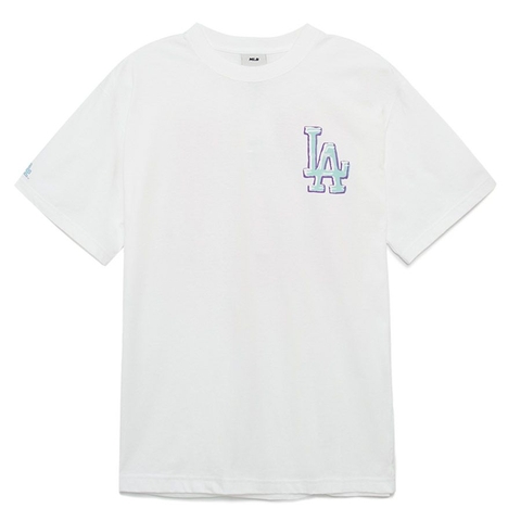 Áo Phông MLB Pop Art Graphic Overfit LA Dodgers Tshirt 3ATSL0233-07WHS