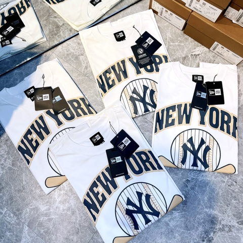 ÁO NEW ERA BRONX BOMBERS WHITE T-SHIRT