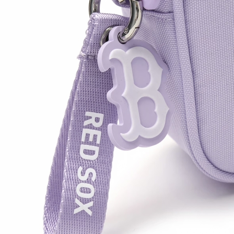 Túi MLB Varsity Camera Cross Bag B Boston Red Sox - Túi đeo chéo màu tím