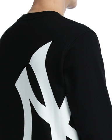 ÁO NEW ERA LOGO PATCH BIGLOGO SWEATSHIRT NEYAN BLACK