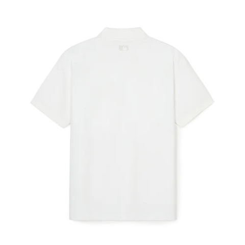 ÁO MLB BASIC WHITE POLO SHIRT POLO