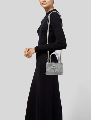 TÚI ĐEO CHÉO UGG GREY TELFAR