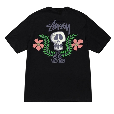 ÁO Stussy Skull Crest Tee T-SHIRT