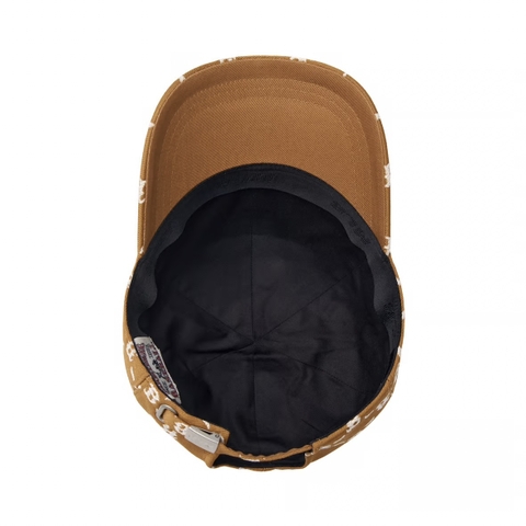 Mũ MLB Diamond Monogram Jacquard Structure Ball Cap B Boston Redsox Camel - Mũ lưỡi trai, nón kết màu nâu camel