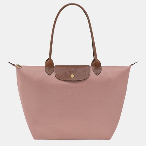 CHÍNH HÃNG - LAGRE SIZE - TÚI LONGCHAMP LE PLIAGE ORIGINAL L TOTE BAG - PINK TEA - Túi xách - đeo vai, màu hồng trà, hồng nude sữa