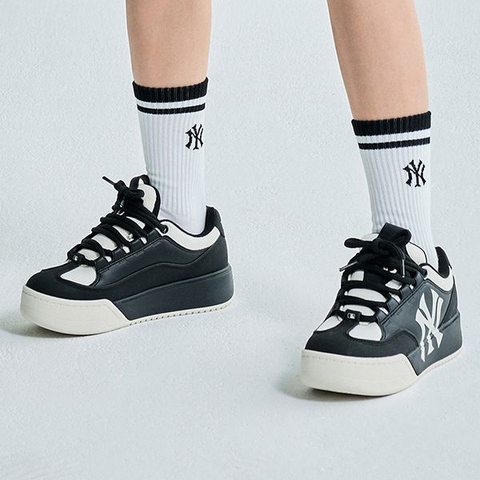Tất MLB SMALL LOGO CÓ VIỀN SOCKS SET (3 đôi)