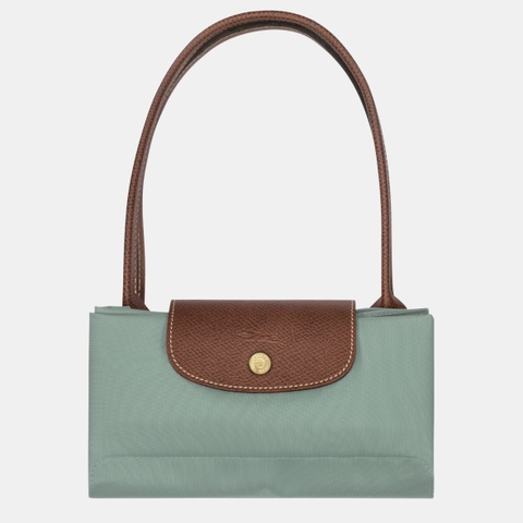 CHÍNH HÃNG - LARGE SIZE - TÚI LONGCHAMP LE PLIAGE ORIGINAL L TOTE BAG - CELADON - Túi xách màu xanh lá, xanh ngọc